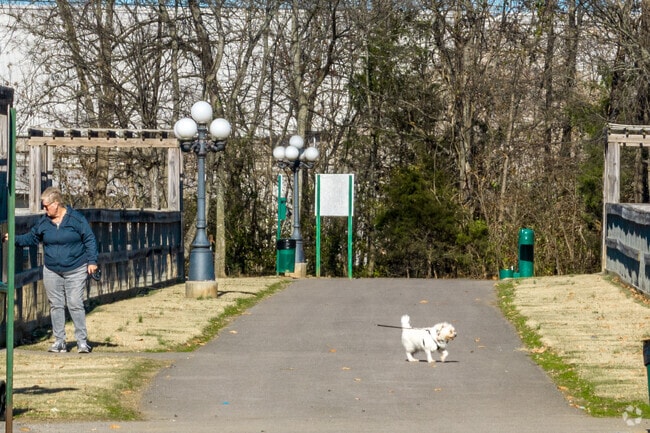 The City of Lebanon Dog Park has 2 parks for large and small dogs.