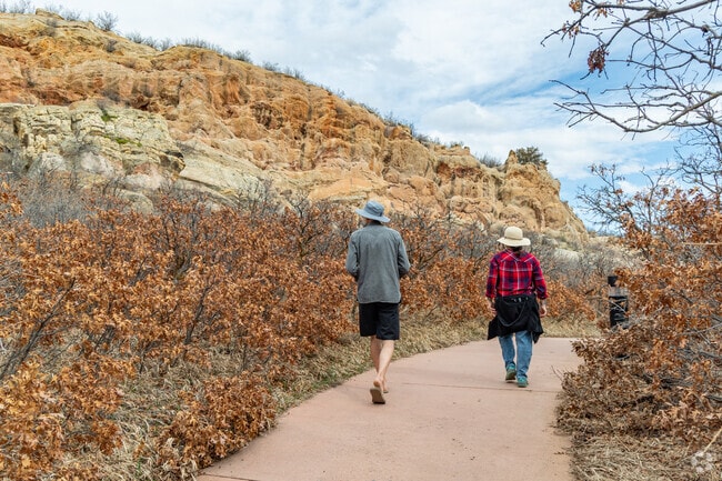 Head to Roxborough State Park in Littleton for hikes along prehistoric historic rock formations.