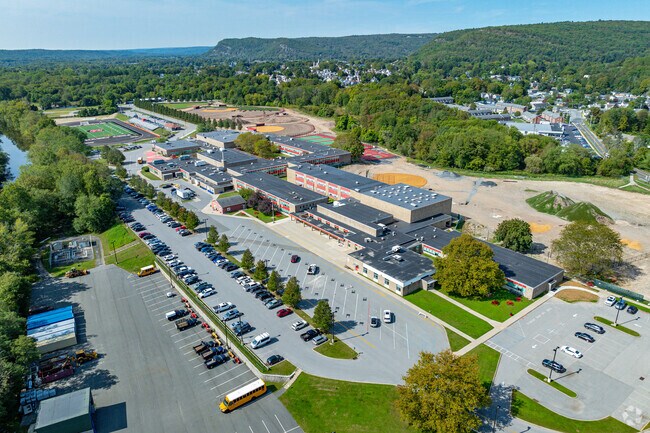 Port Jervis Middle School has been a longstanding institution in this neighborhood.