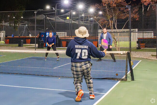 Pickleball gets pretty competitive with these Sagepointe friends.
