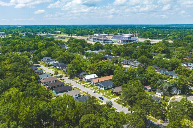 Maysville residents will enjoy the proximity to Ladd-Pebbles Stadium for football games.