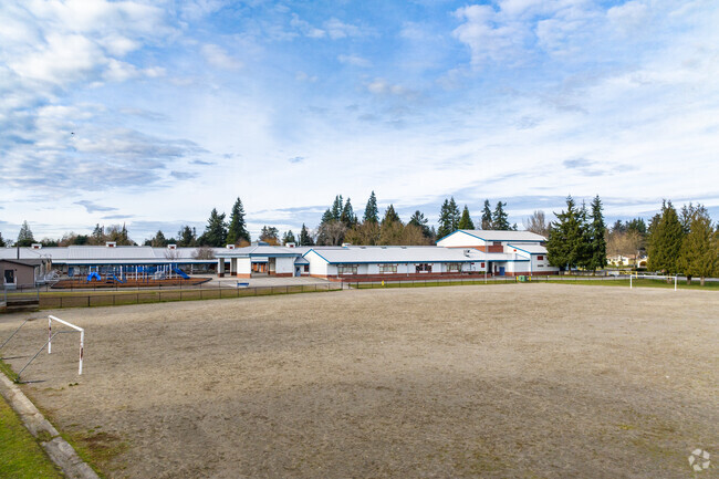 Olivia Park Elementary School is in the Everett Mall South neighborhood district of Everett, WA.