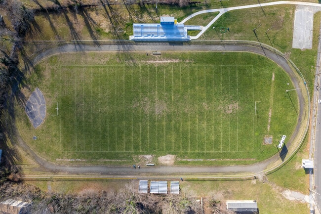 Students can burn some energy at the sporting fields at John Fenwick Elementary.