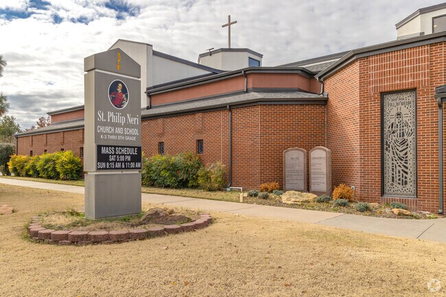 St Philip Neri Catholic School is part of the church of the same name.
