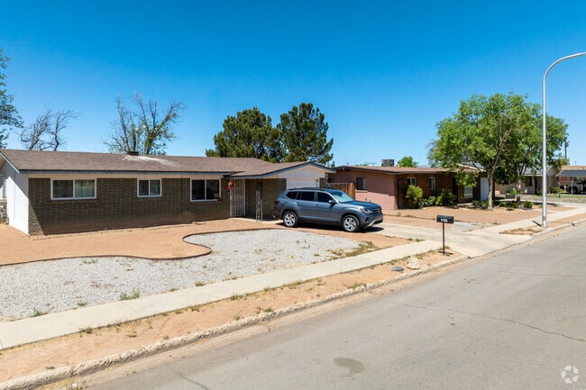 Ranch-style homes and quiet streets create a peaceful atmosphere in Constancia M. Palmer.