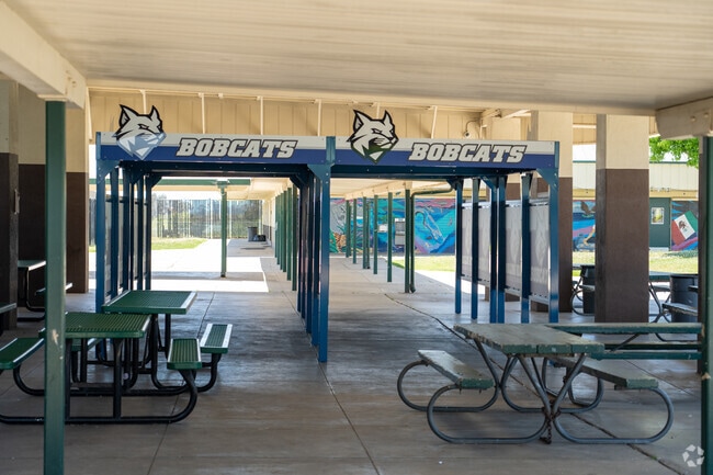 Discover the vibrant campus life at Rolling Hills Middle School, where students excel and grow.