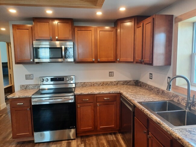 stagger custom cabinetry