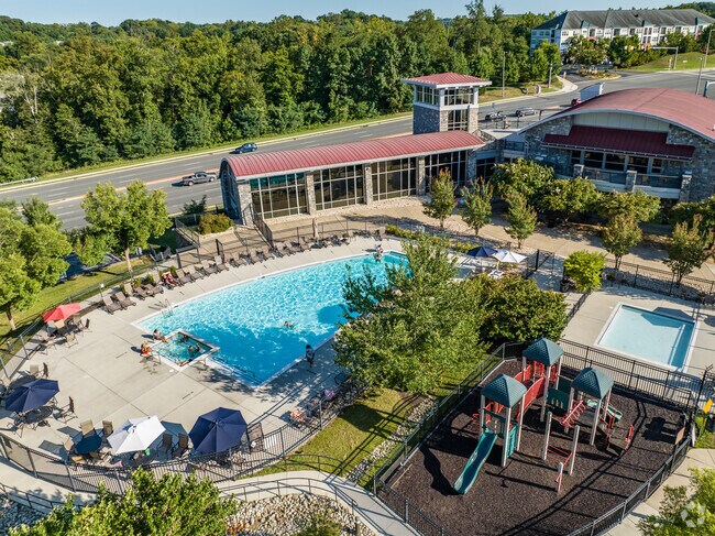Stonebridge invites residents to dive into fun at its community pool, which is a favorite spot for relaxation.