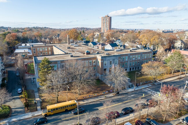 Students in Jamaica Plain can attend the Curley K-8 School.