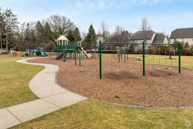 Children love playing outside at Greenfield Elementary School.