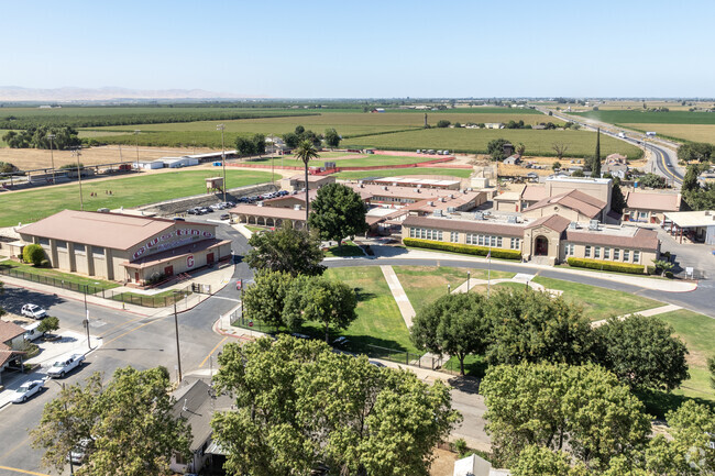 A view of Gustine High School in Gustine.
