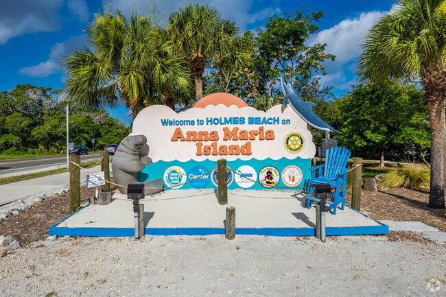 Holmes Beach neighborhood sits on the Anna Maria Island.