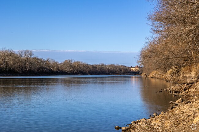 Lawrence has 54 parks, more than 100 miles of trails and quick access to the Kansas River.
