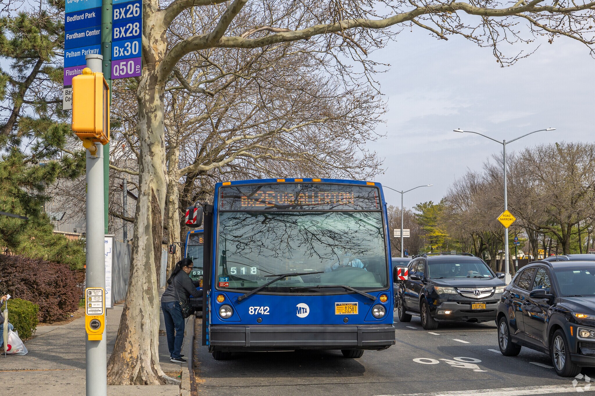 MTA buses are always available to residents of Co-Op City.