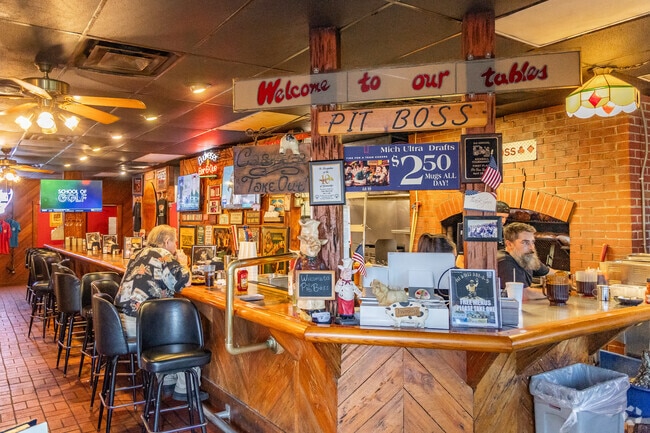 You can smell the barbecue before you walk in the door at Pit Boss in Millpond.
