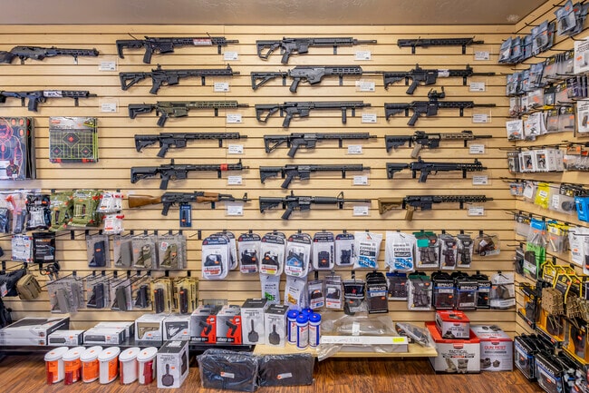 Find hunting and home defense items at Tombstone Tactical, near Wineglass Acres.