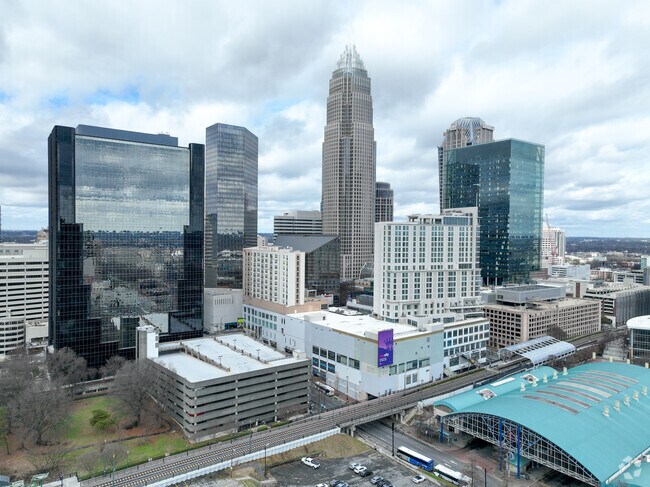 Uptown Charlotte is just minutes from the Eastover area.