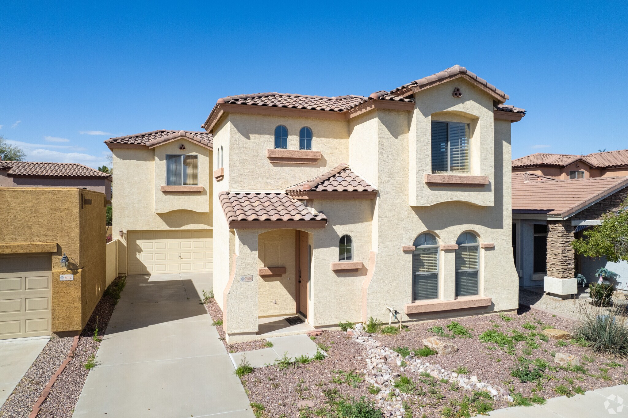 Pueblo Revival inspired homes can be found in the East Chandler neighborhood.