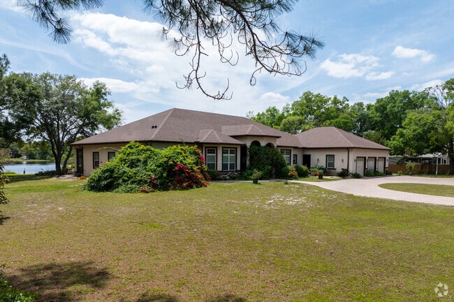 Lockhart offers beautiful waterfront homes on large grassy lots.