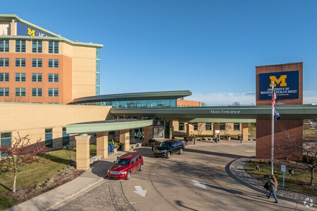 The University of Michigan Health -West Hospital is located at the heart of Gezon Park.