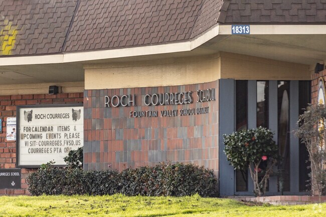 Courreges Elementary is located off Santa Carlotta Street in Fountain Valley.
