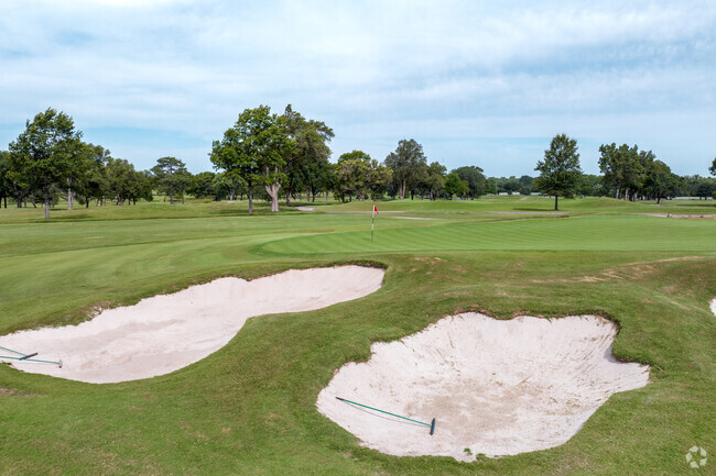 Enjoy a round of golf at the Wichita Country Club in Forest Hills.