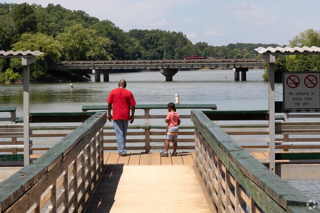 Darwin Wright Park has a fishing pier that Anderson residents can use.