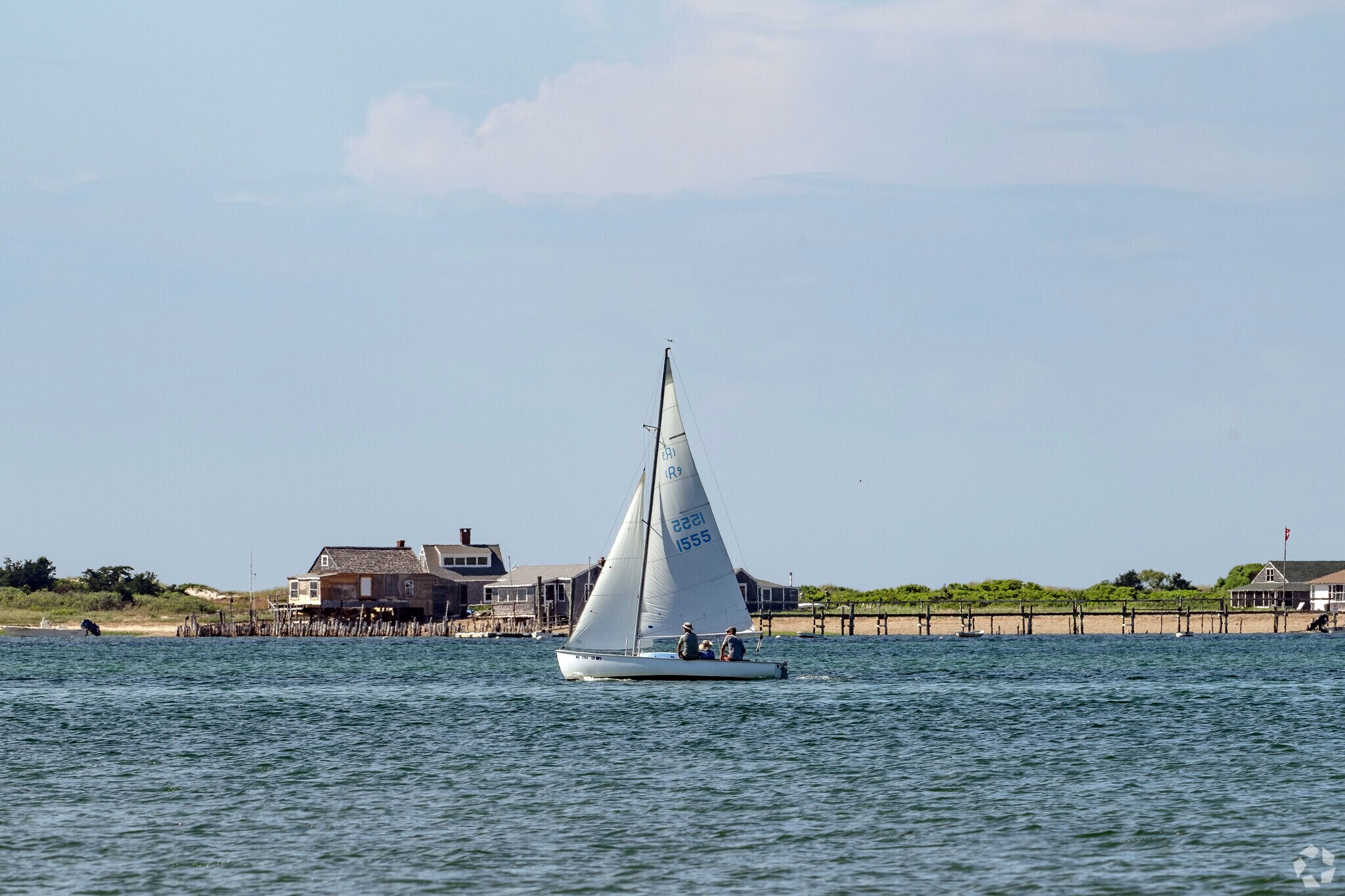 Sailing is a way of life and one of the few ways to reach Sandy Neck in Barnstable.