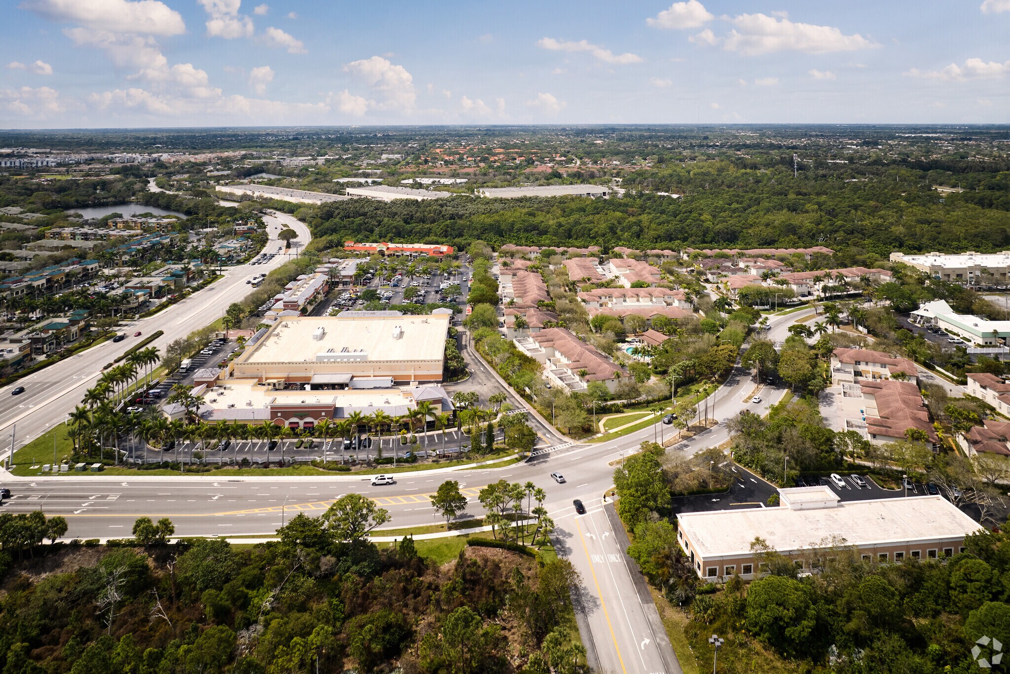 The Canterbury at Quantum Park is a private gated community, accessible from High Ridge Road.