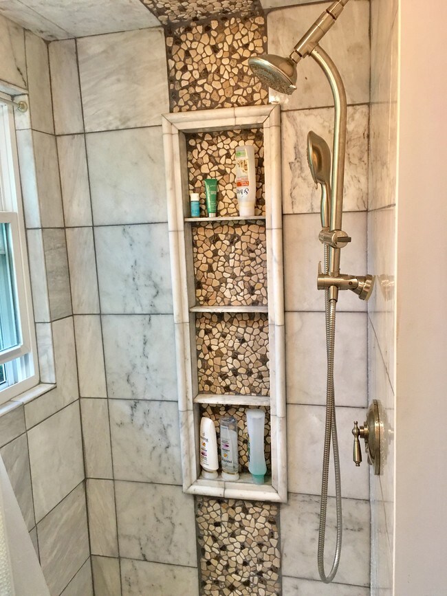 Marble shower