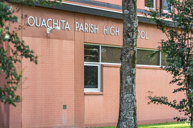 Ouachita Parish High School challenges and encourages children to learn.