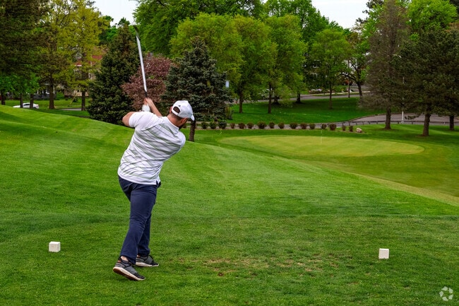 Burnet Park, about 2 miles away, includes a public 9‑hole golf course.