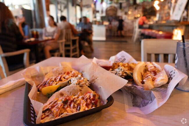 Tin Fish Restaurant serves Woodstock residents coastal dishes.