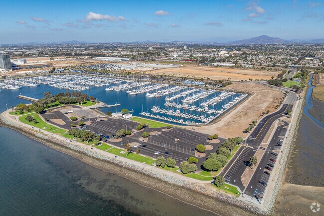 Chula Vista Marina is a haven for water-sports, fishing and boating.