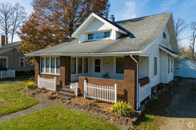 Homes in Southeast Massillon have unique features and often showcase welcoming front porches.