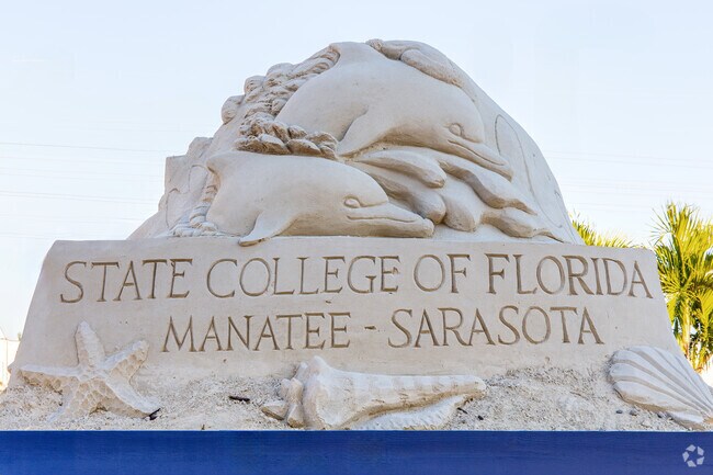 Siesta Key Crystal Classic is a sand sculpture competition that takes place every November.