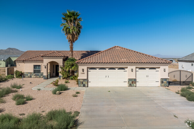 In Valle Vista, homes favor cactus and rock landscaping.