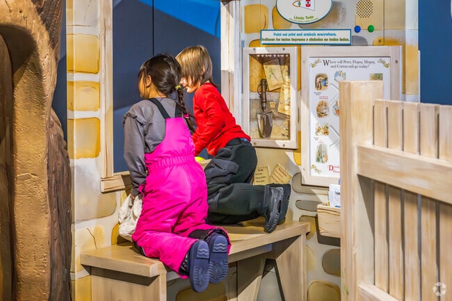 Kids love to explore at the Campbell County Rock Pile Museum in Gillette.
