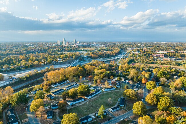 Skyline Village-Columbia Terrace offers convenient access to downtown Winston-Salem.