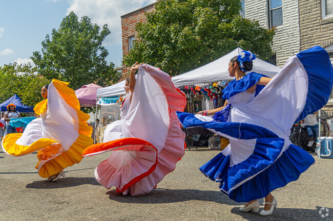 Baltimore is home to unique cultural events like Casa de la Cultura in Highlandtown, MD.