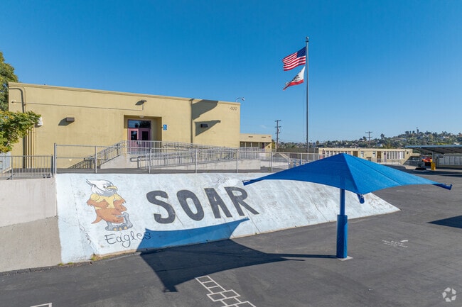 In the heart of the community, Encanto Elementary School stands tall.