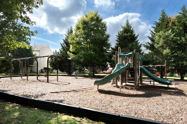 Neighborhood playground off Hildas Way in River Oaks offers fun for local families.