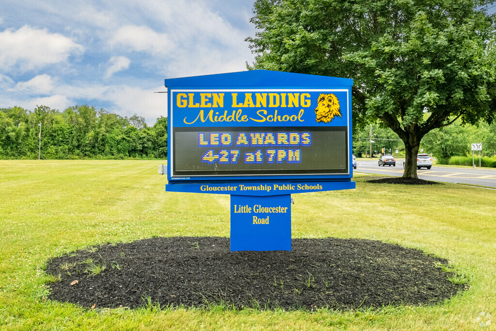 Students can attend Glen Landing Middle School in  Blackwood, NJ.