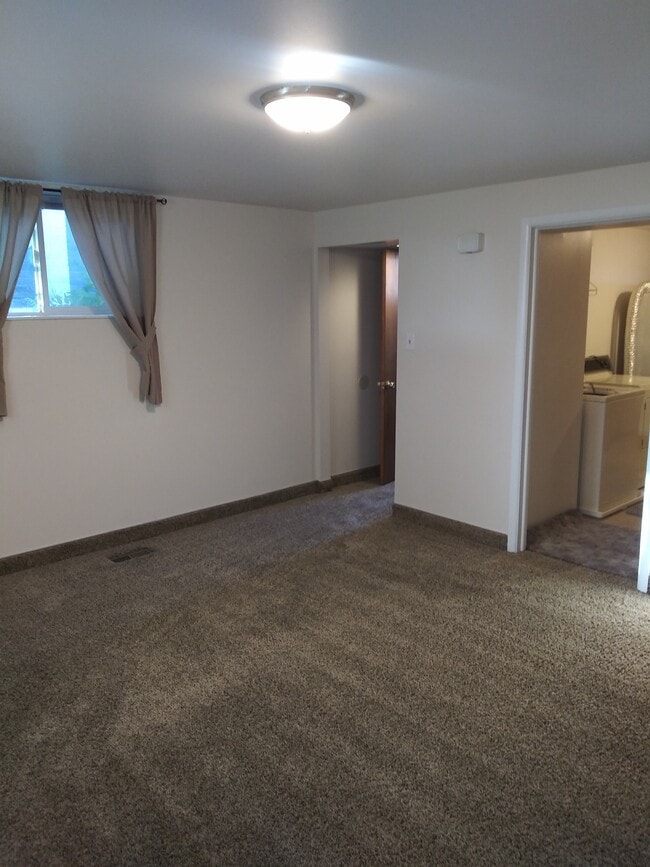 Living room facing front door