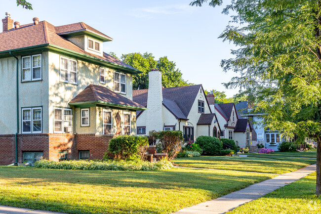 From four squares to tudors there are many different style homes in the Roosevelt neighborhood.