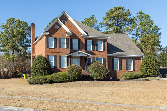 Northeast Columbia homes sit on large manicured lots.