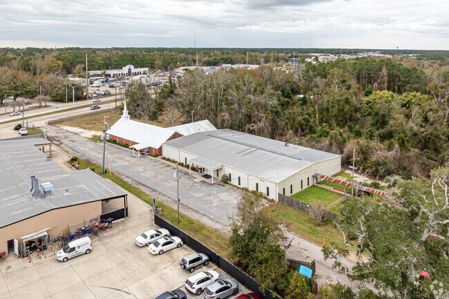 Central Christian Academy sits along Highway 90 in Bay St. Louis, MS.