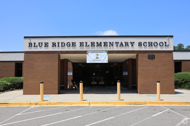 Front Doors at Blue Ridge Elementary in Augusta, GA.