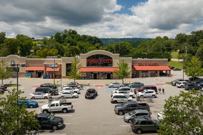 Food City sits at the center of Red Bank serving its community fresh food and produce.