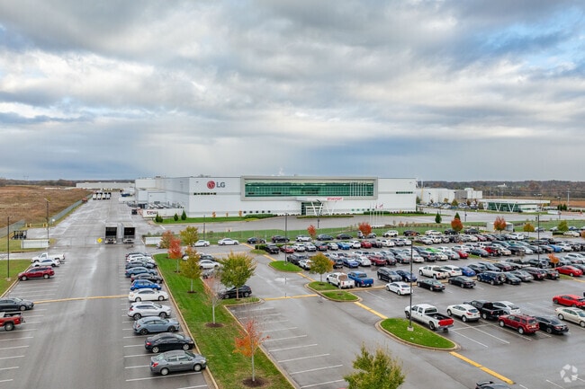 LG has a large facility that employs hundreds of people in Clarksville.